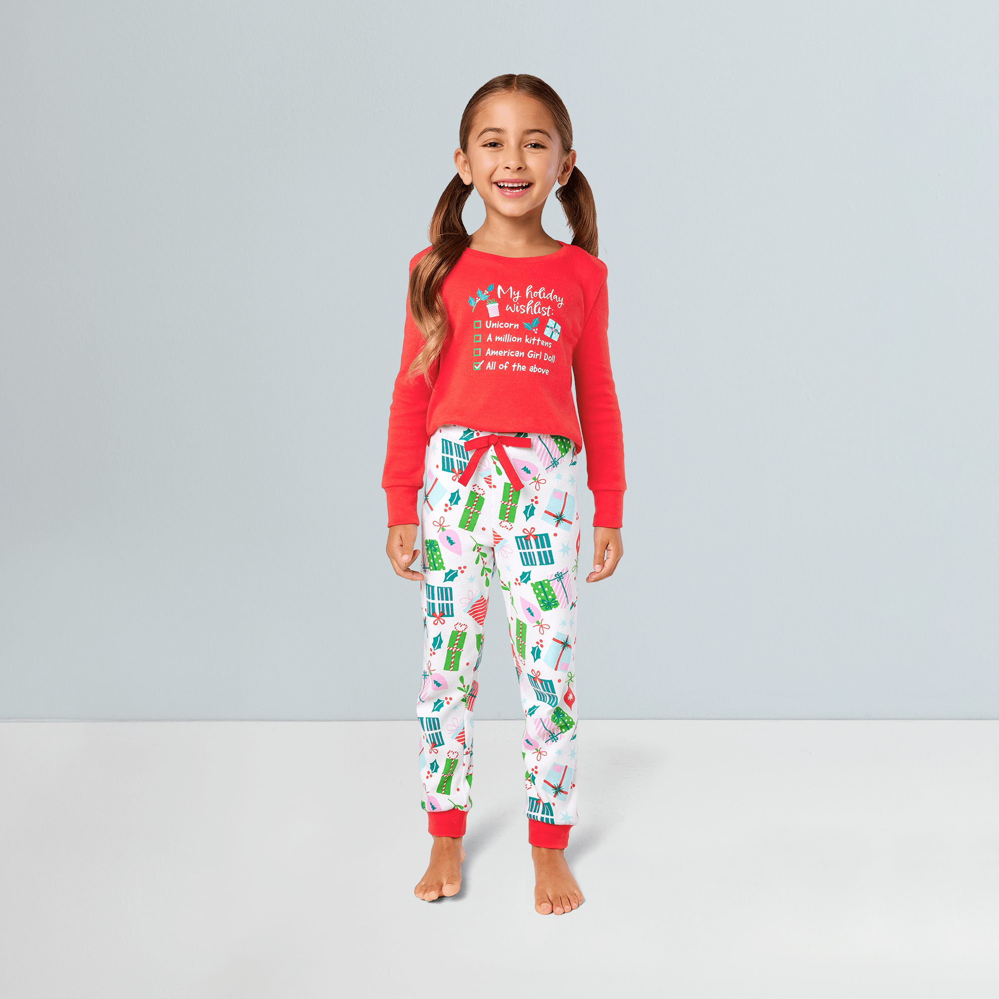 Adorable Holiday Pajamas for Little Girls - Cozy Christmas & Winter Sleepwear for Kids - Perfect for Family Photos, Christmas Morning & Bedtime