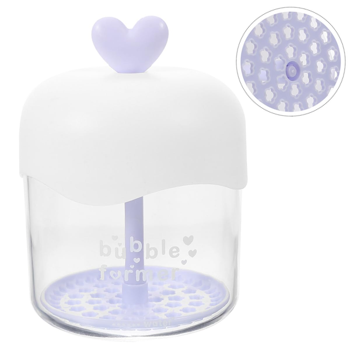 Healeved 2 Pack Manual Face Wash Foamer - Purple Facial Bubble Maker for Cleansing & Shampooing | Perfect for Daily Skincare Routine & Gentle Face Wash at Home