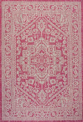 Fuchsia/Light Gray