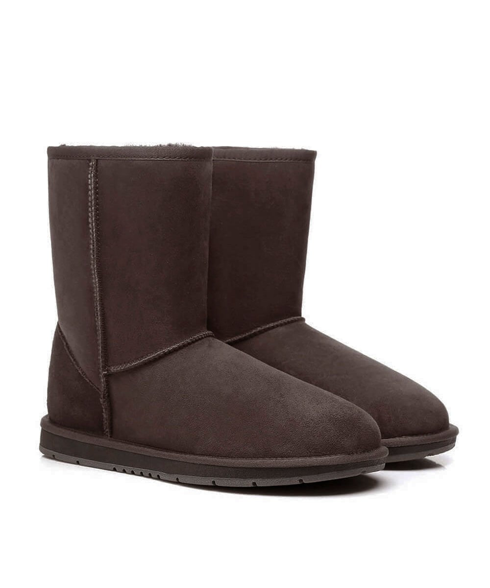 Men's UGG Classic Short Gen II Big Size Boots - Warm Winter Snow Boots for Men with Comfortable Sheepskin Lining | Perfect for Cold Weather, Outdoor Activities & Casual Wear