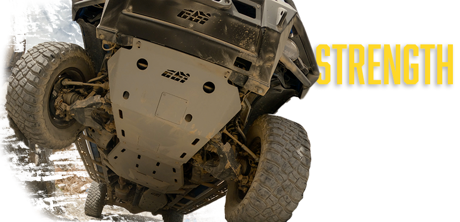 24+ Toyota Tacoma Rear Skid Plate - Heavy Duty Underbody Protection for Off-Road Adventures & Truck Modifications