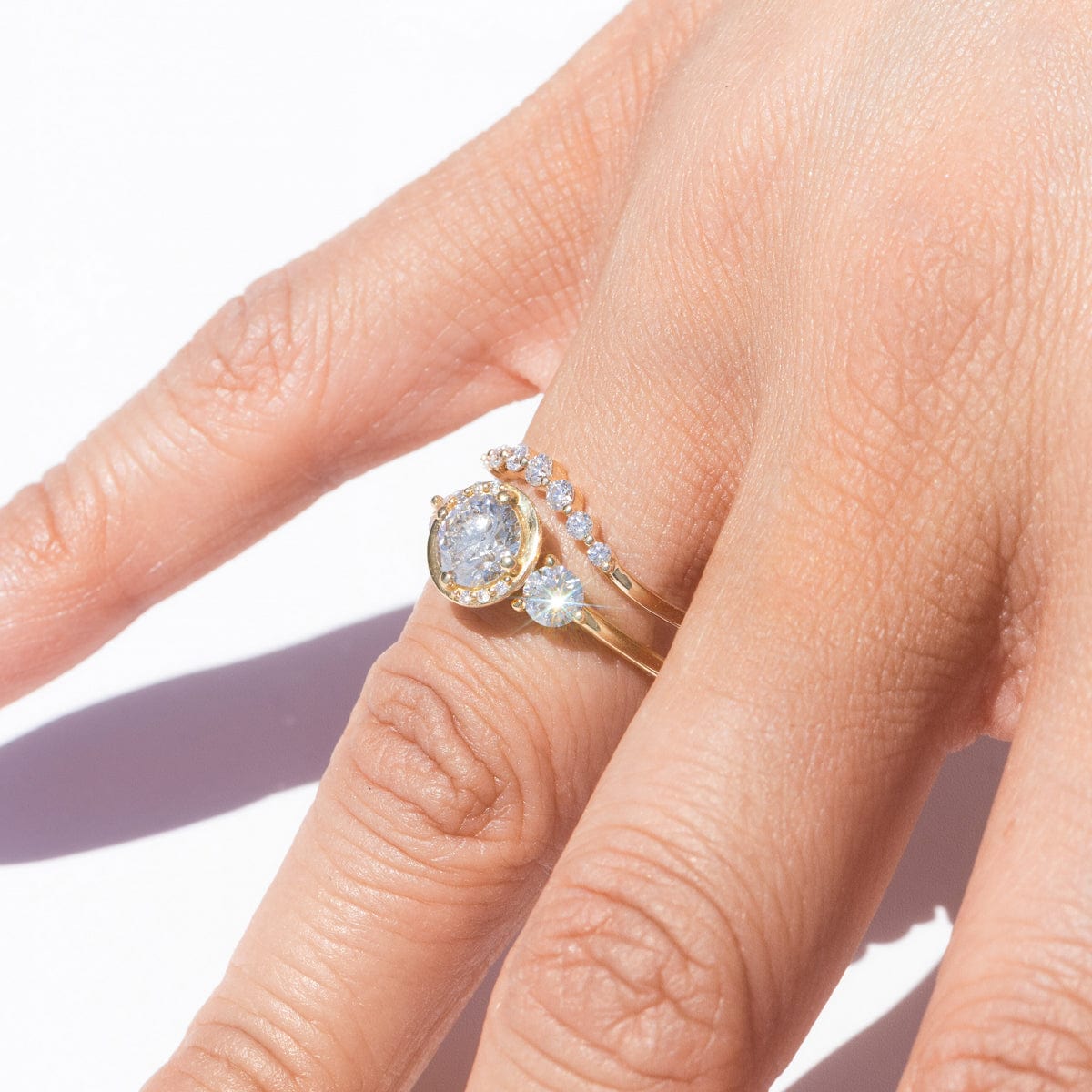 Celestial Arch Ring for Women - Elegant Wide Band Statement Ring for Everyday Wear & Special Occasions | Boho Jewelry Gift Idea