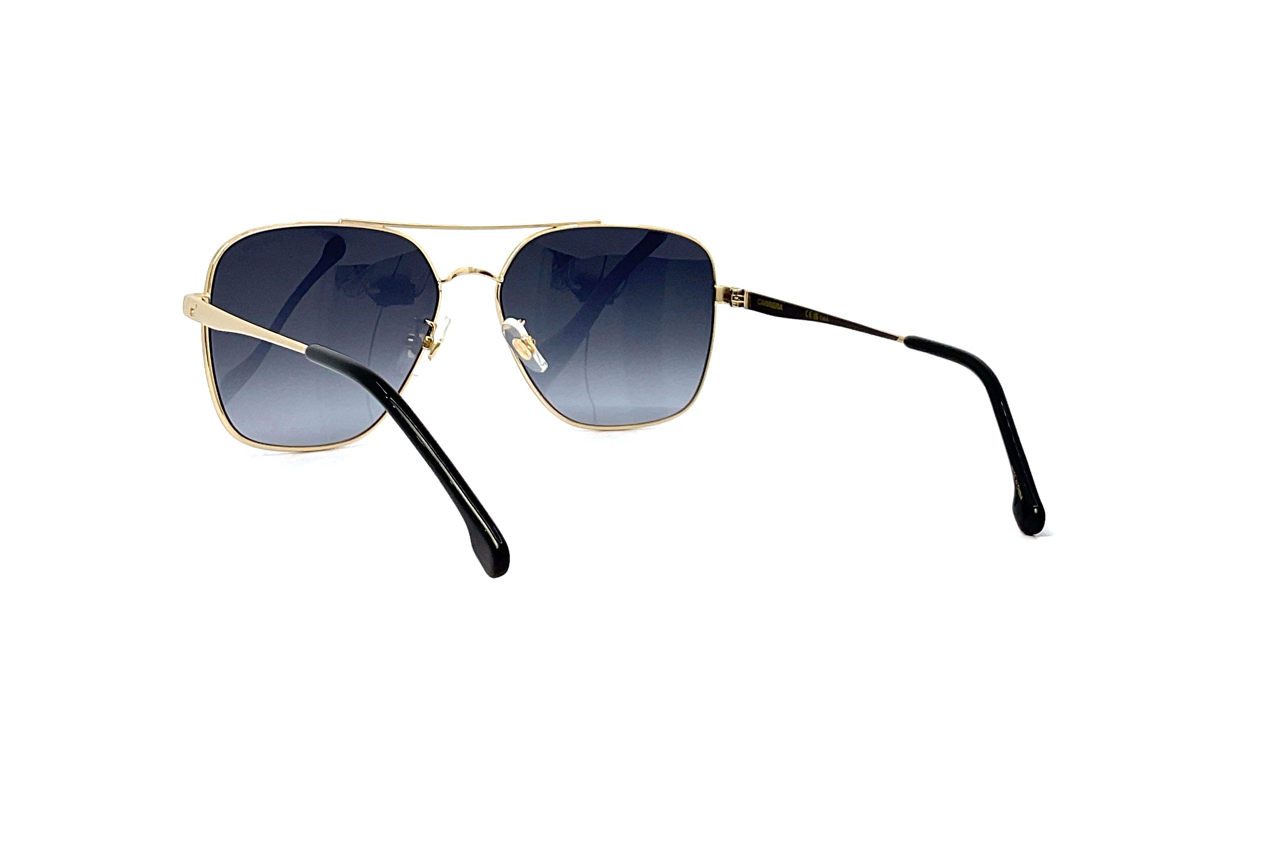 Carrera 3019/S Gold Sunglasses - Polarized UV Protection Aviator Sunglasses for Men & Women - Perfect for Driving, Travel & Outdoor Activities