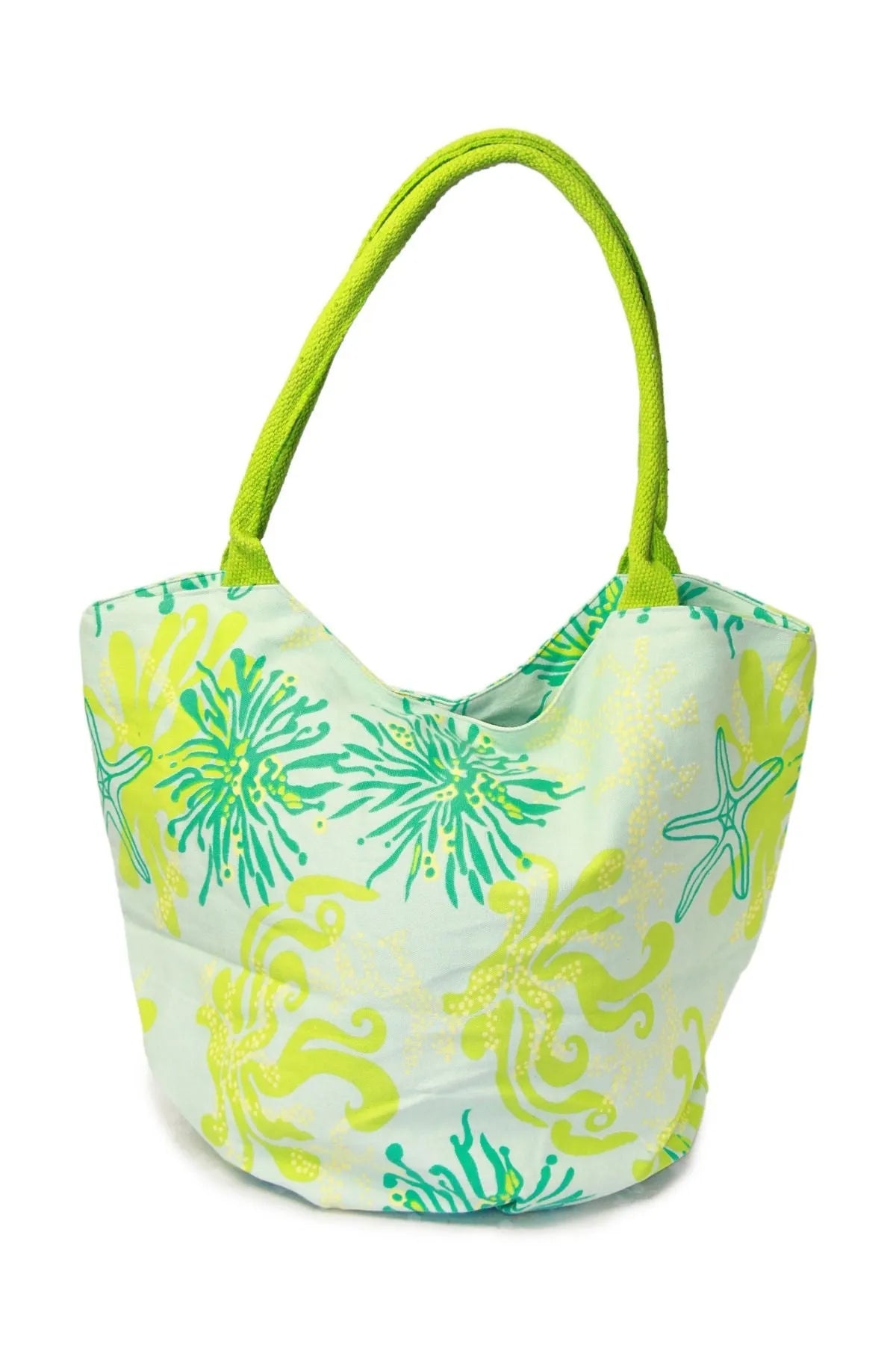 Starfish Bucket Bag for Women - Trendy Summer Beach Tote with Adjustable Strap - Perfect for Vacation, Travel, and Shopping