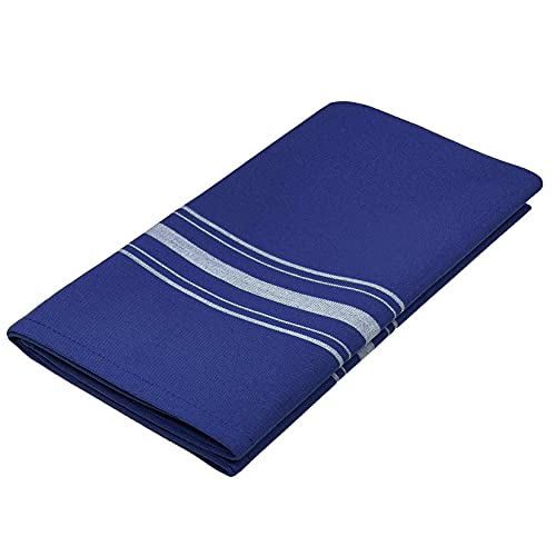 Royal Blue White Stripes