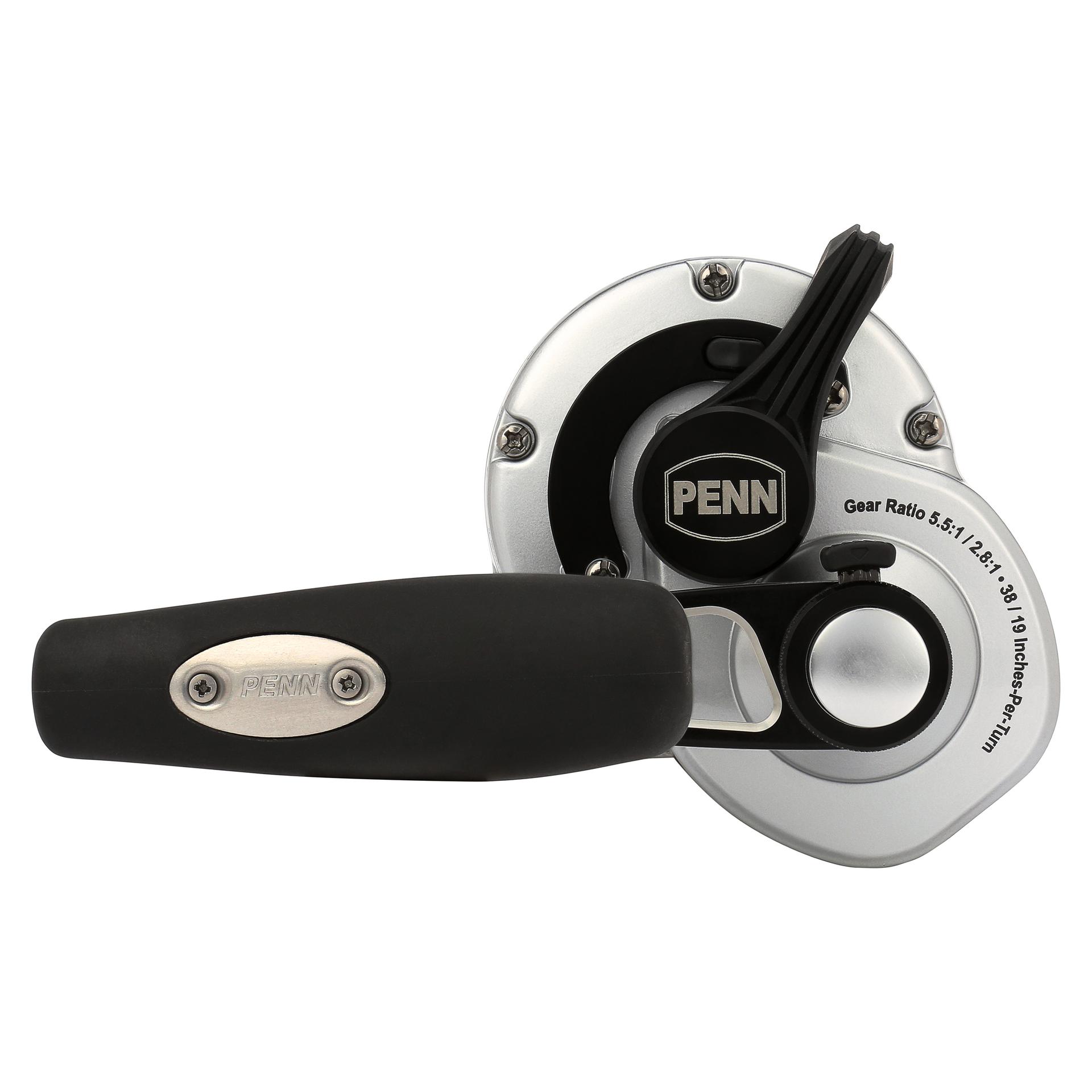 PENN Fathom™ II Lever Drag 2-Speed Conventional Fishing Reel - Saltwater & Offshore Angling, Big Game Fishing Gear for Tuna, Marlin, and Deep Sea Fishing