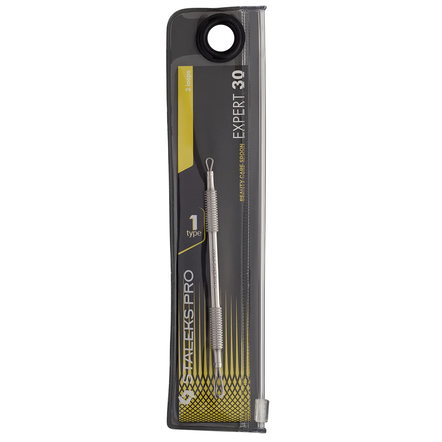 Staleks PRO Expert 30 Type 1 & 2 Cosmetic Loops - Acne & Pimple Remover Tool | Handmade in Europe | Perfect for Professional Estheticians & Home Skincare Routines