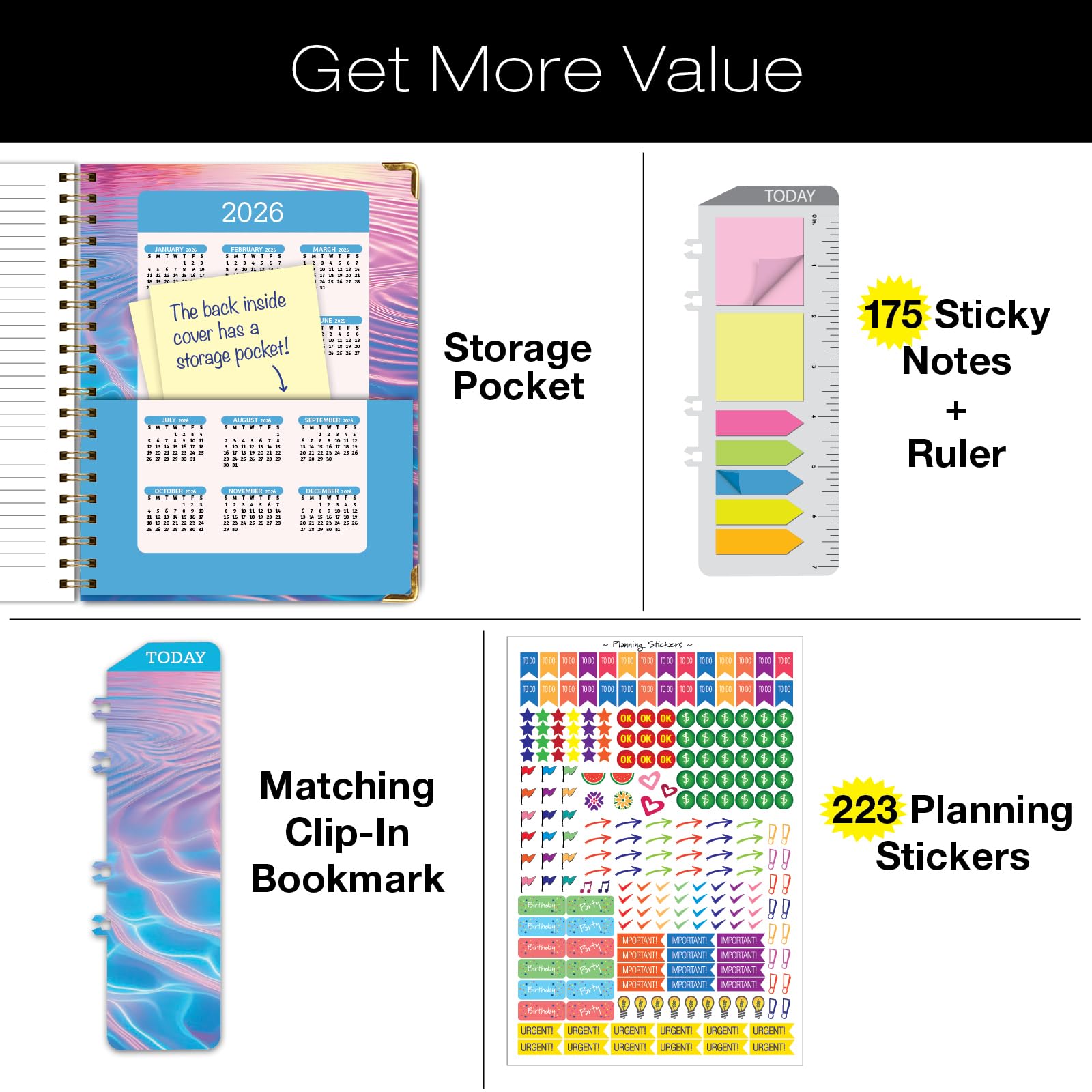 2025 Hardcover Planner 8.5