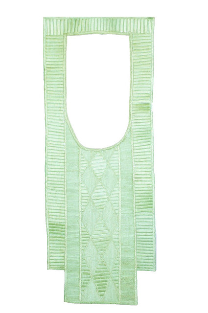 Elegant Mint Green Agbada Joromi Embroidered African Traditional Outfit for Men - Perfect for Weddings, Cultural Events & Special Occasions