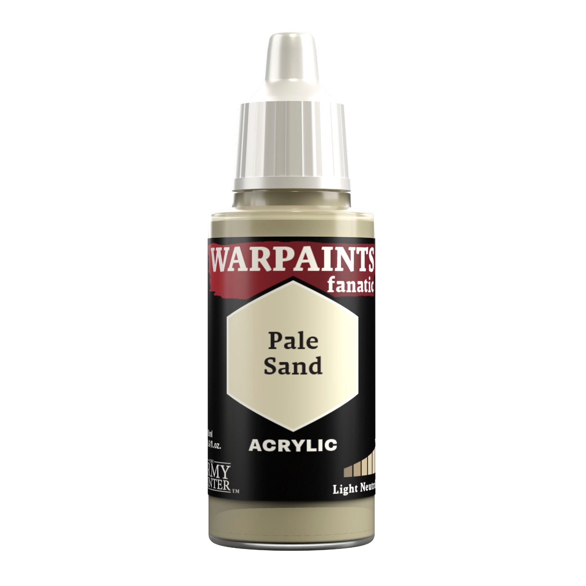 Warpaints Fanatic: Pale Sand - High-Quality Miniature Paint for Warhammer & Tabletop Gaming - Perfect for Fantasy & Sci-Fi Models