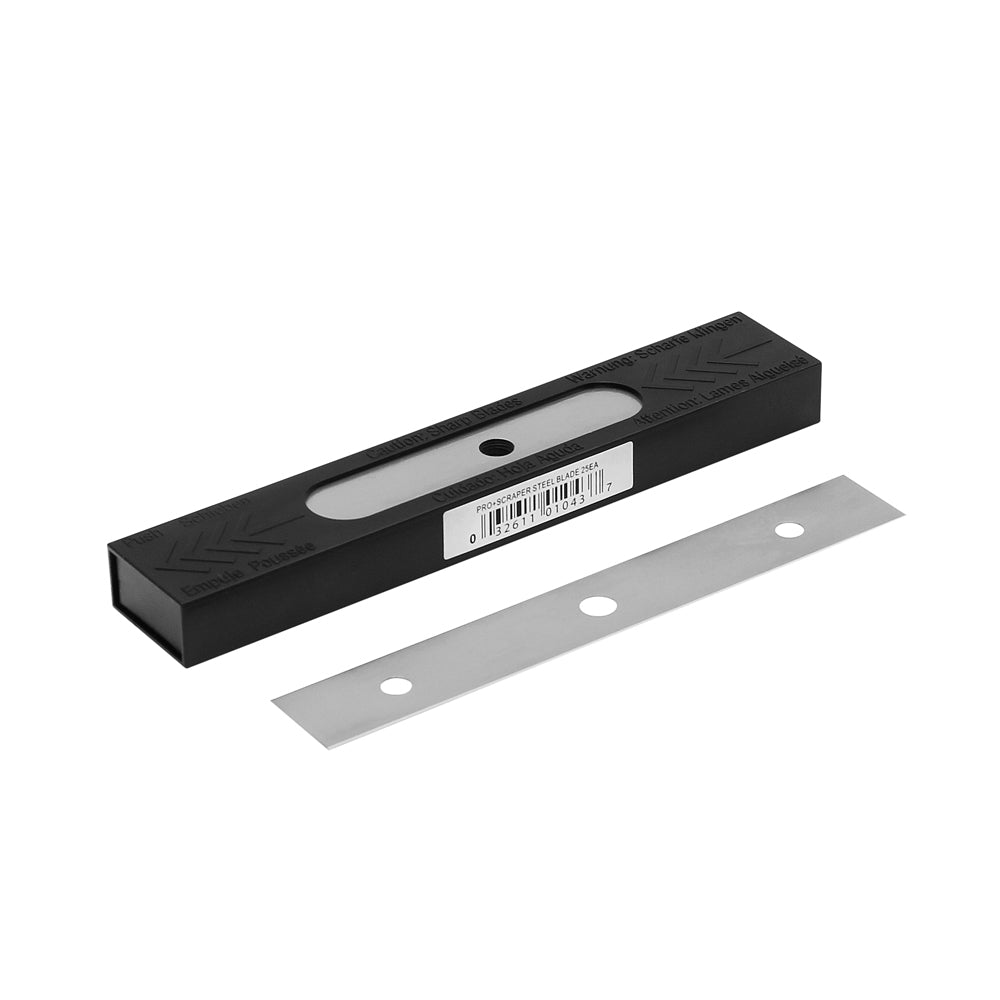 Ettore Pro+ Carbon Scraper Blades 6in/15cm - Premium Window Cleaning Tool for Professional & Home Use - Perfect for Glass, Tile, and Hard Surface Cleaning