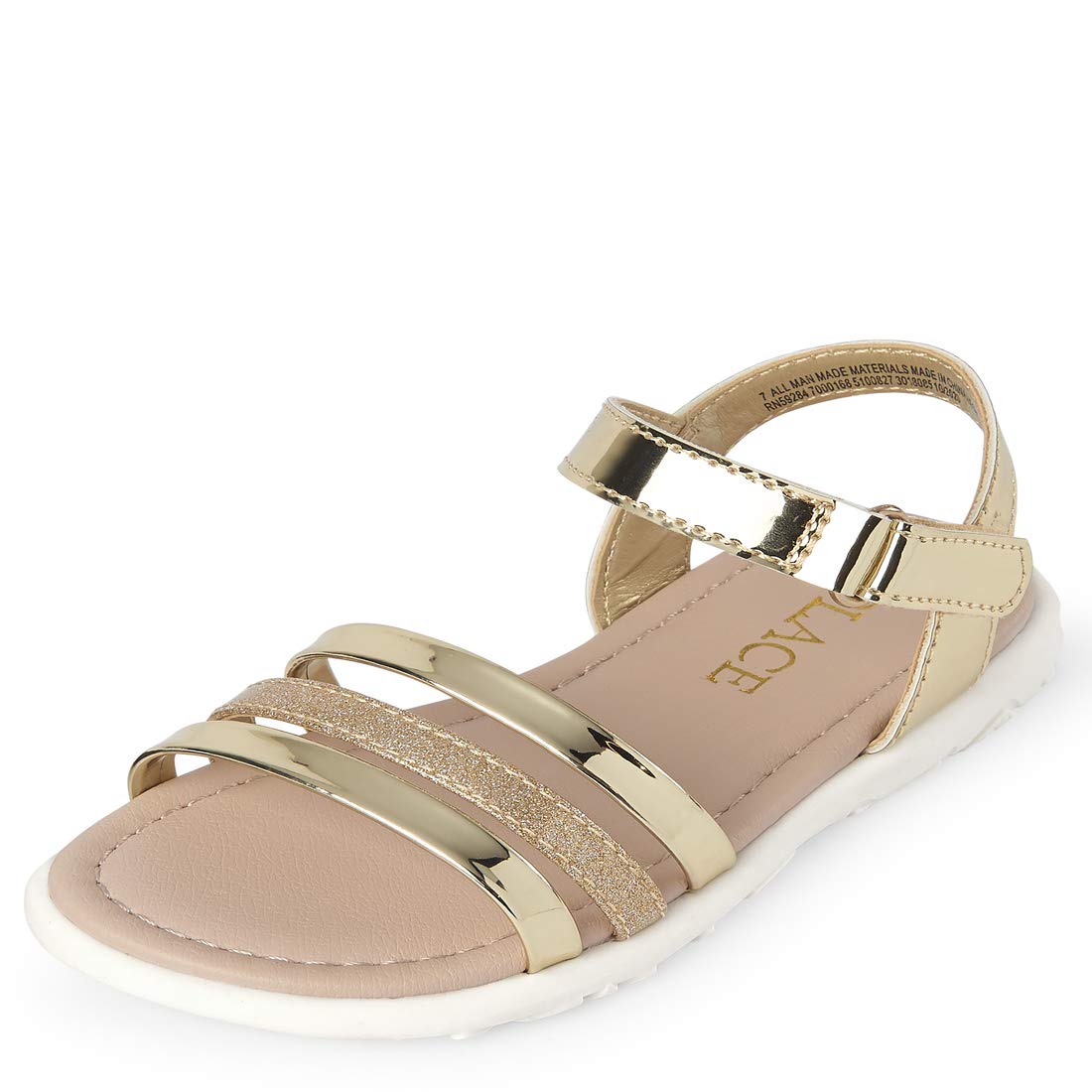 The Children's Place Unisex Kids Sandals - Comfortable Slip-On Beach Shoes for Boys & Girls | Perfect for Summer, Poolside, and Indoor Play