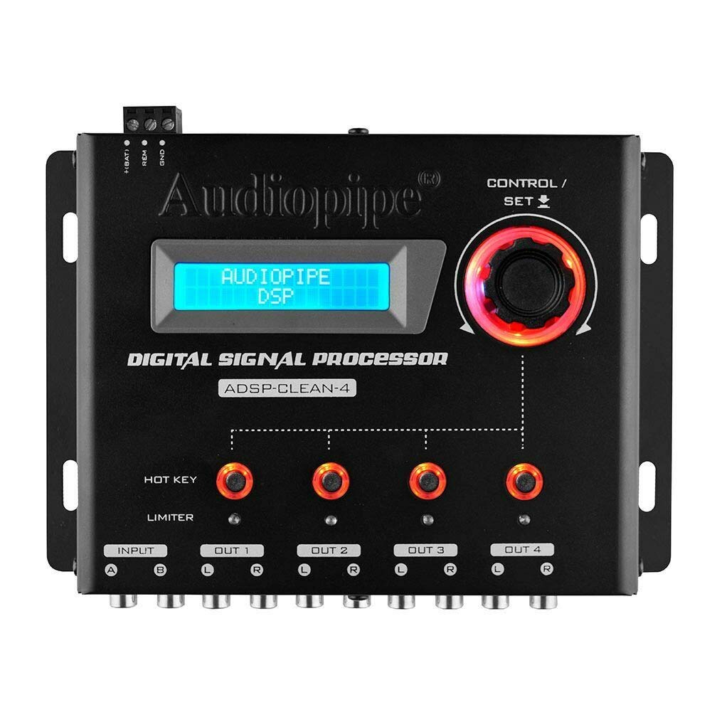 ADSP-Clean-4 1 in 4 Out Digital Audio Signal Processor for Home Theater, Studio Recording & Live Sound Systems