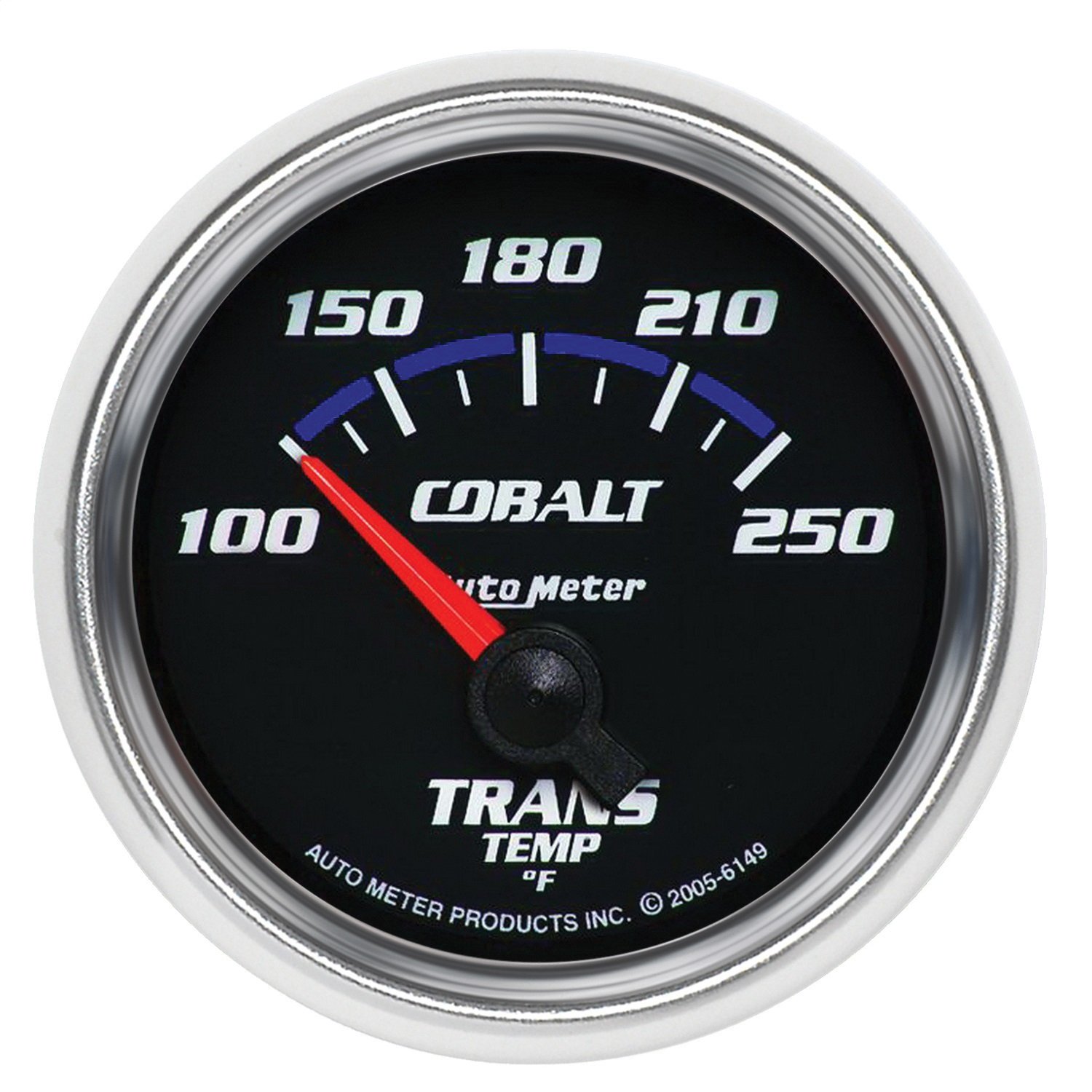 Auto Meter 6149 Cobalt Electric Transmission Temperature Gauge - Accurate Digital Monitoring for Car, Truck & RV - Perfect for Performance Tuning & Overheating Prevention