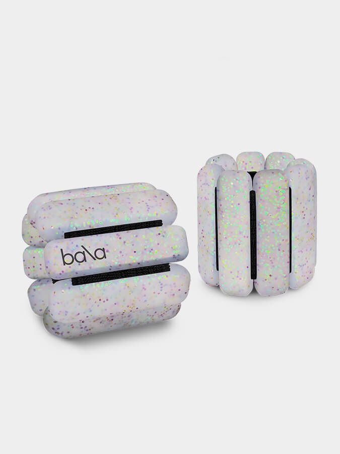 Bala 1lb Adjustable Ankle & Wrist Weights for Women & Men - Lightweight Fitness Weights for Walking, Running, Workout & Physical Therapy
