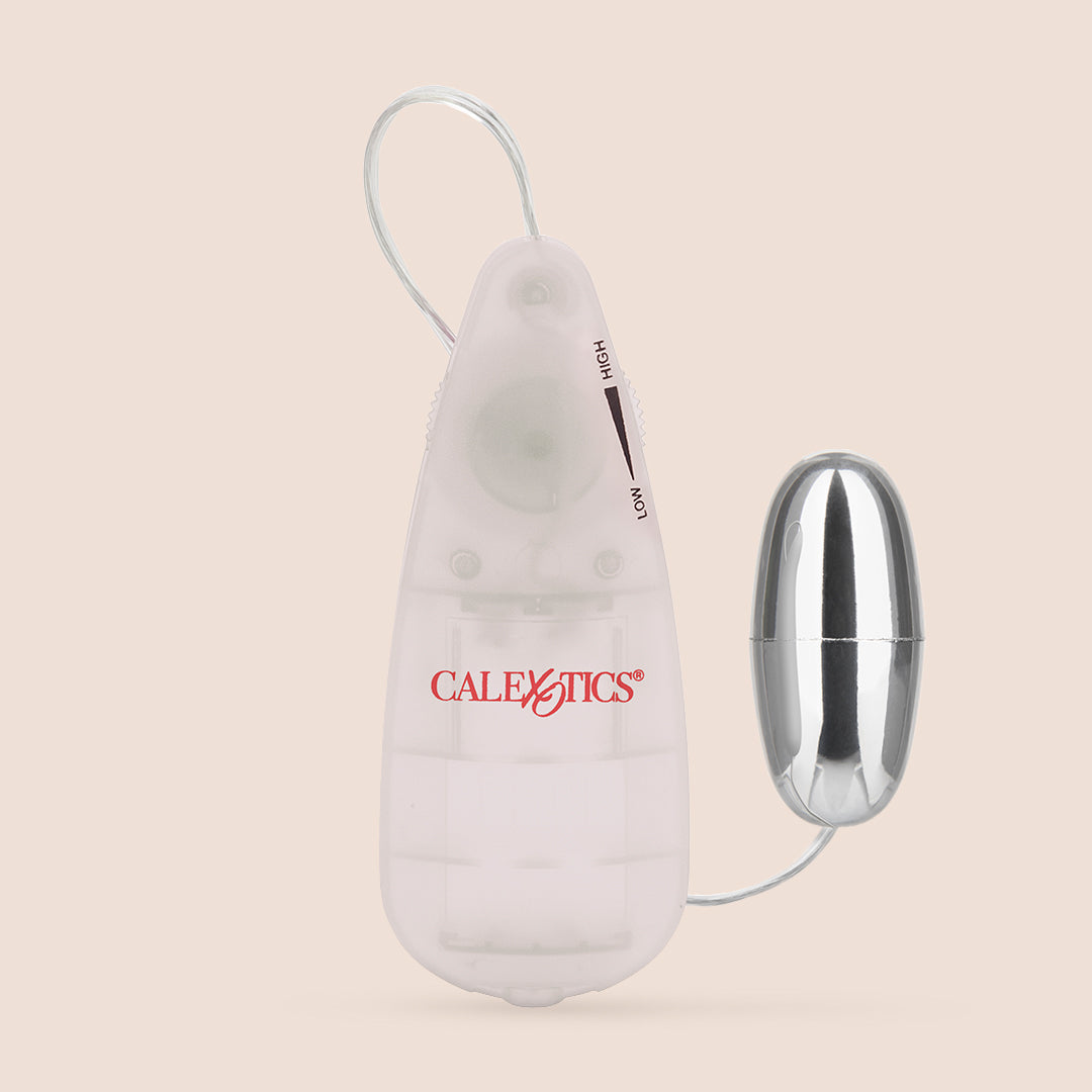 CalExotics Slim Teardrop Bullet Vibrator - Rechargeable Remote Control Egg Vibrator for Women, Couples Play & Solo Use - Discreet Personal Massager for Sensual Pleasure & Intimate Moments