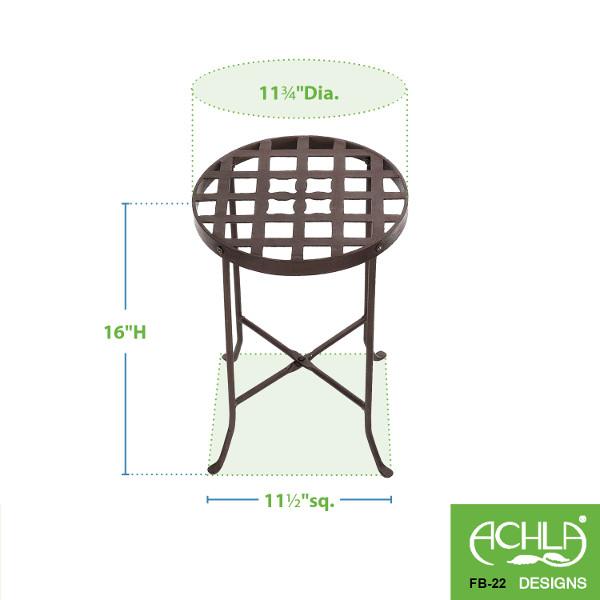 Flowers Plant Stand - Adjustable Indoor/Outdoor Plant Holder for Home Decor, Garden, Balcony & Patio | Perfect for Potted Plants, Succulents & Flower Pots