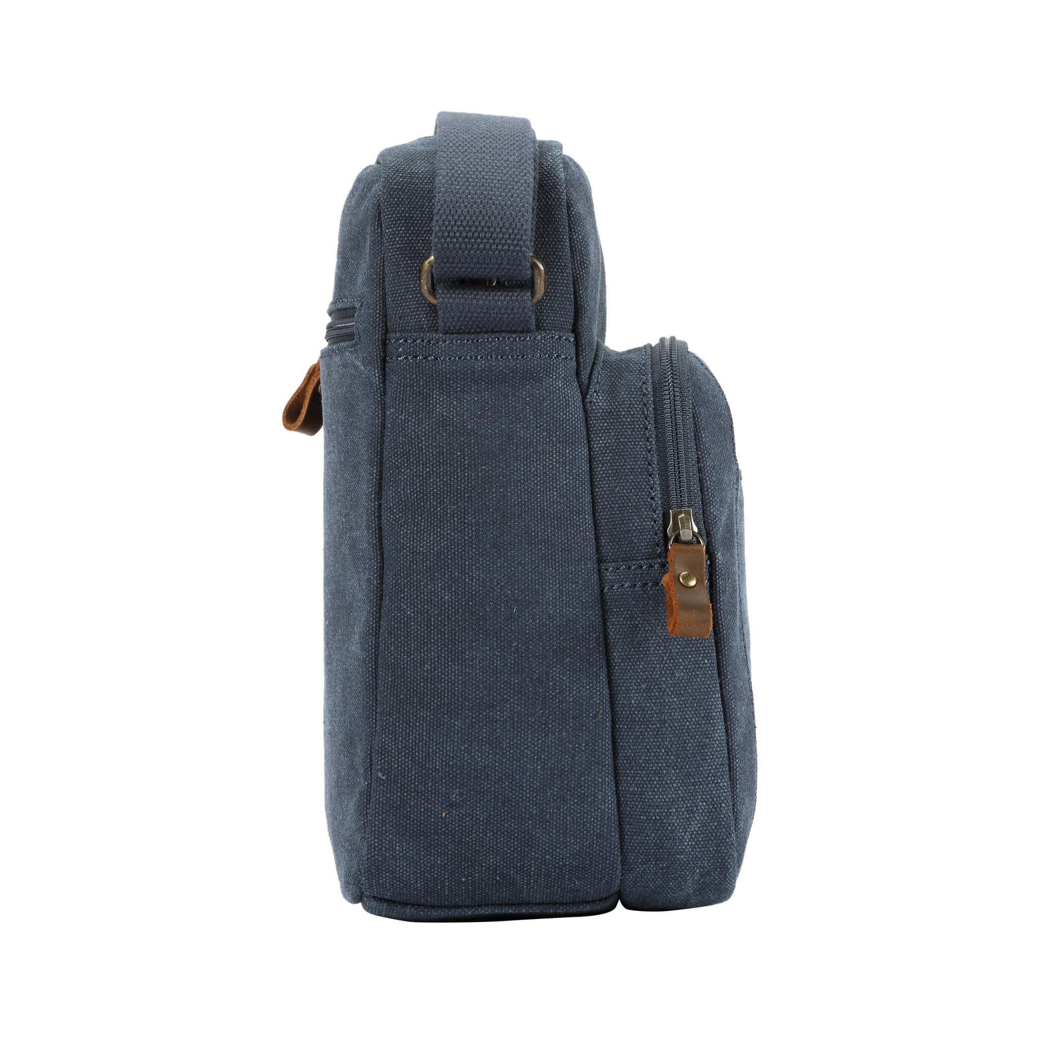 TRP0370 Troop London Classic Canvas Crossbody Bag for Men & Women - Stylish & Durable Everyday Shoulder Bag for Work, Travel & Casual Outings