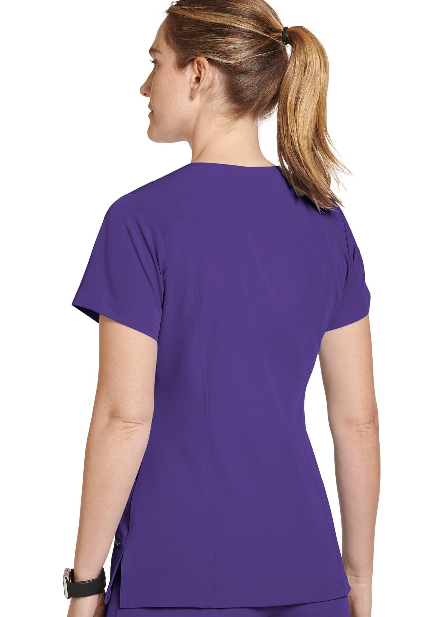 Jockey Scrubs Classic Women’s Mock Wrap Top - Comfortable Nursing Uniform for Healthcare Workers | Perfect for Hospitals, Clinics & Medical Professionals