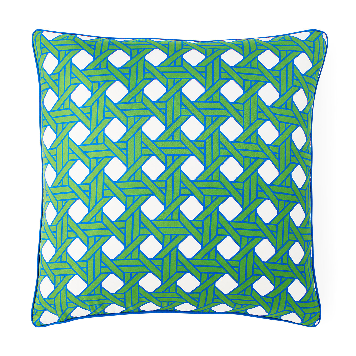Basketweave Green Pillow - Soft Decorative Throw Pillow for Couch, Bed & Home Decor - Perfect for Living Room, Bedroom & Nursery