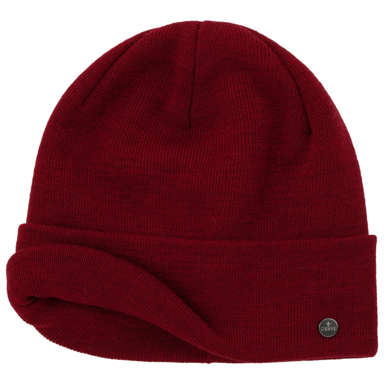 Lierys Premium Merino Wool Knit Beanie with Foldable Cuff - Warm Winter Hat for Men & Women - Perfect for Skiing, Hiking, and Outdoor Activities