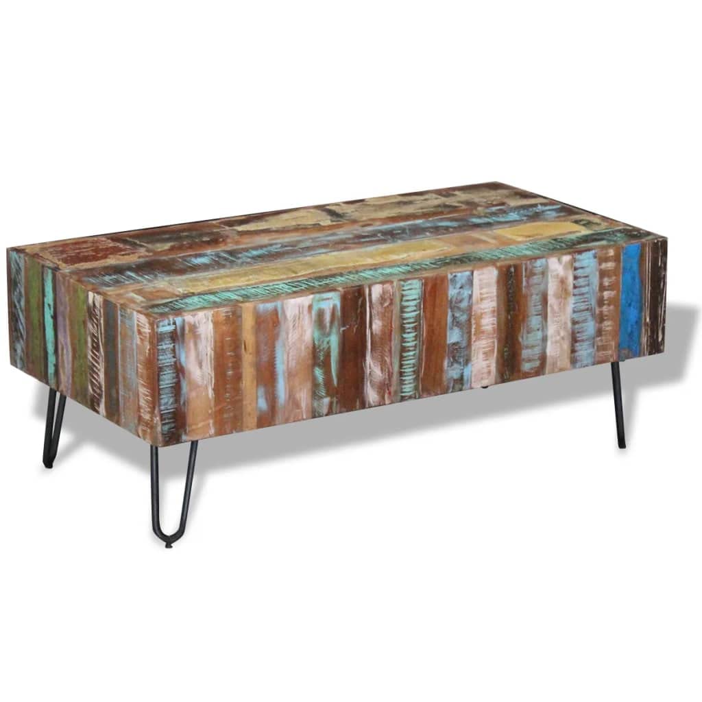 Reclaimed Wood Coffee Table 39x20x15