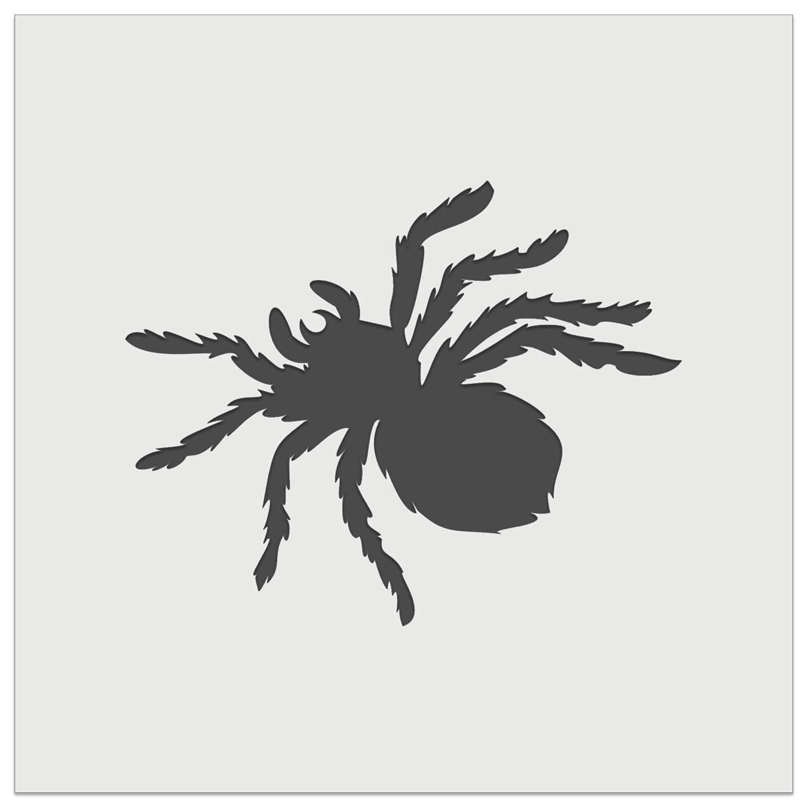 9.0 Inch Tarantula Spider Wall Cookie Stencil for DIY Baking & Crafts - Reusable Halloween, Gothic Decor Template for Cookies, Cakes & Home Art Projects