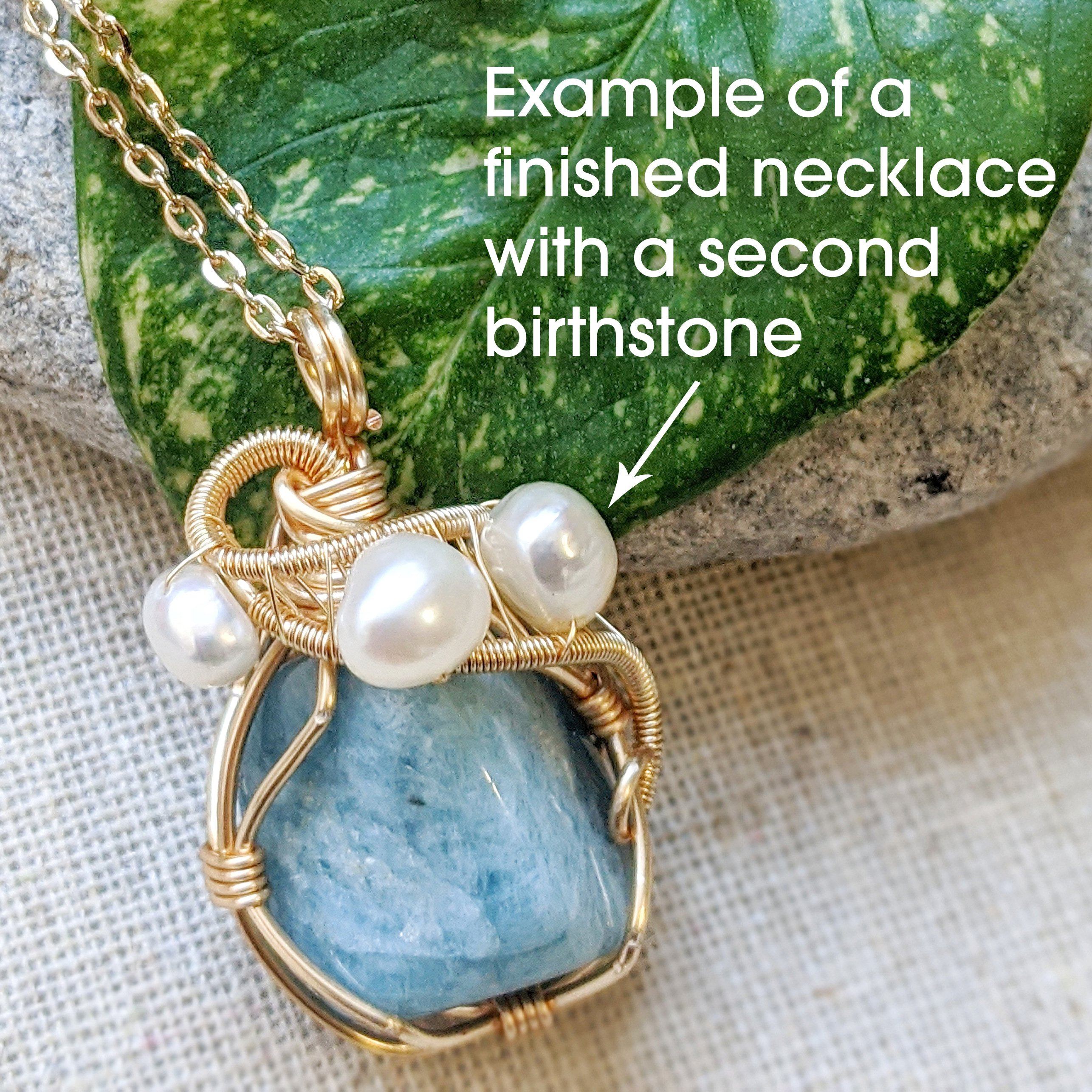 Add a Second Birthstone - Personalized Birthstone Jewelry for Custom Necklaces, Rings & Bracelets - Perfect for Birthdays, Anniversaries & Special Occasions