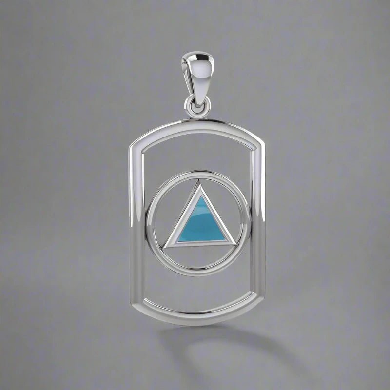 TPD6048 Genuine Sterling Silver Pendant with Natural Stone - Elegant Necklace for Women, Perfect for Gifts, Parties & Everyday Wear