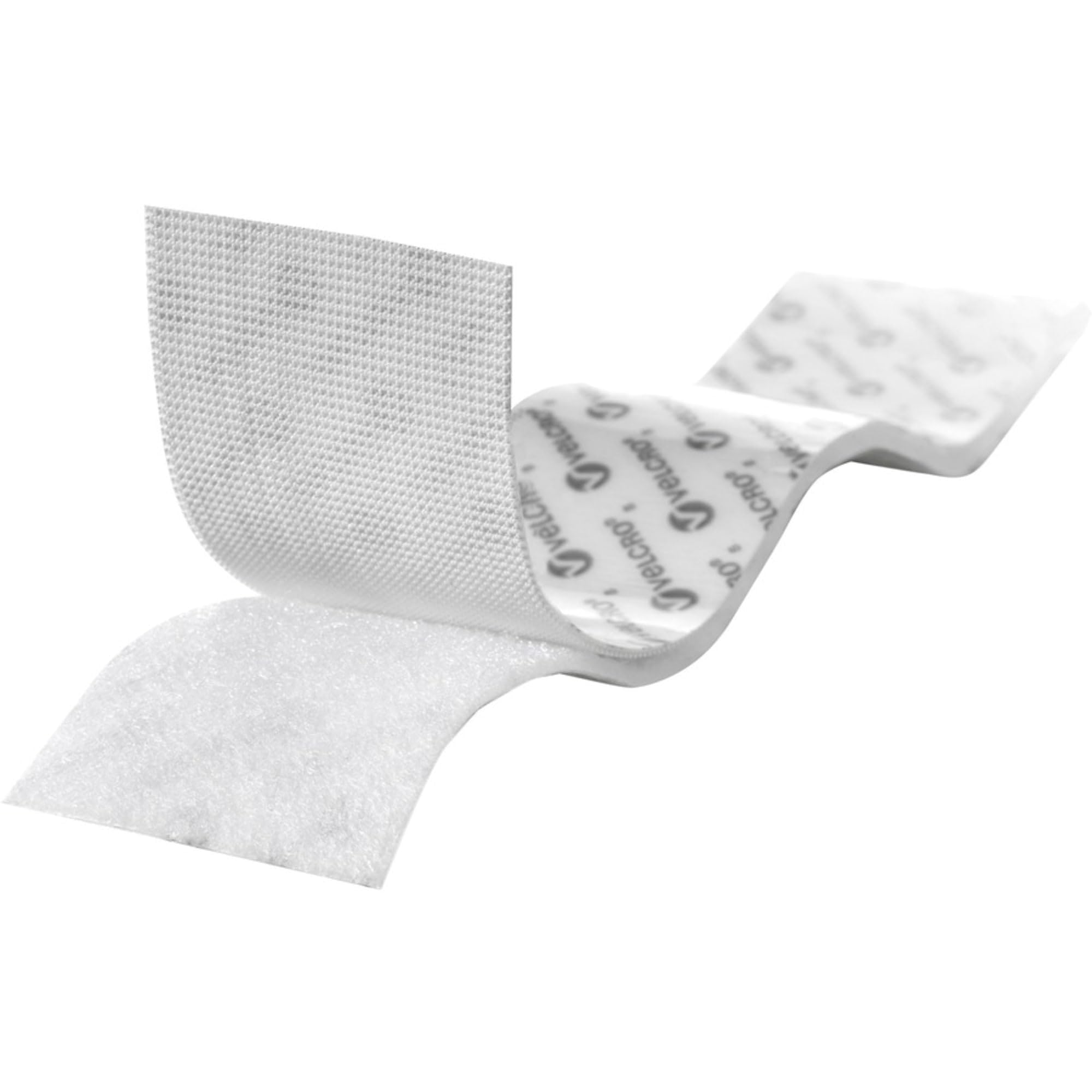 VELCRO 25 Ft Bulk Roll 2 Inch Wide - Industrial Strength Heavy Duty Hook and Loop Fastener with Strong Hold (White) | Ideal for DIY Projects, Home Organization, and Industrial Applications
