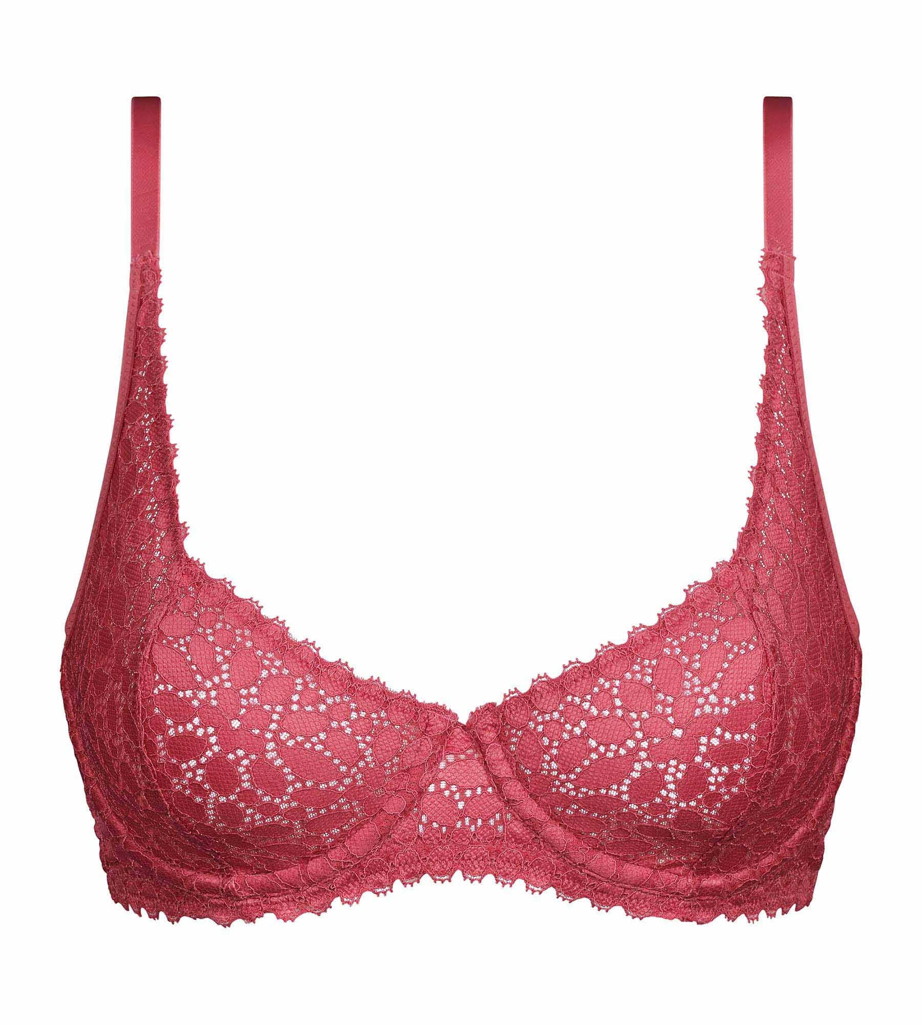 Floral Lace Underwire Bra - Rose Daily Lace Support for Comfort & Lift | Perfect for Everyday Wear & Special Occasions