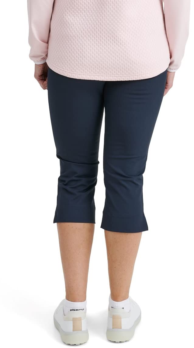 ABACUS Sportswear Women's 4-Way Stretch Breathable Golf Capris - Moisture Wicking Drycool Technology for Comfort & Performance - Perfect for Golf, Tennis & Active Lifestyles