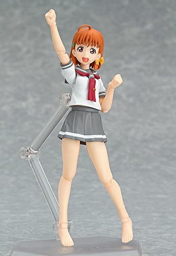 Figma #326 Chika Takami Love Live! Sunshine!! Anime Figure - High-Quality Collectible for Fans & Display | Perfect for Anime Collections, Room Decor, and Gifts