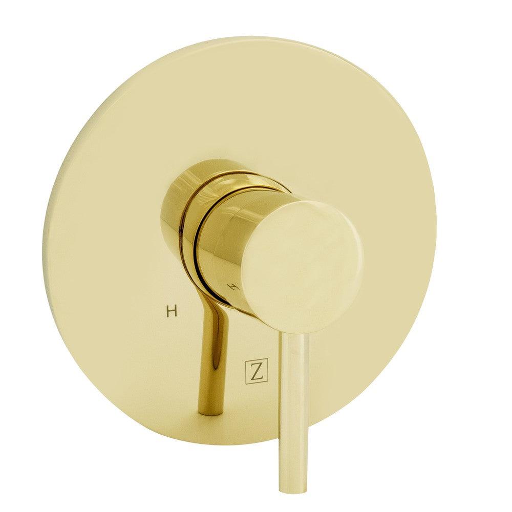 ZLINE El Dorado Rainfall Shower Faucet in Polished Gold - Luxury Bathroom Fixture for Spa-Like Shower Experience | Perfect for Master Bathrooms & Modern Home Decor