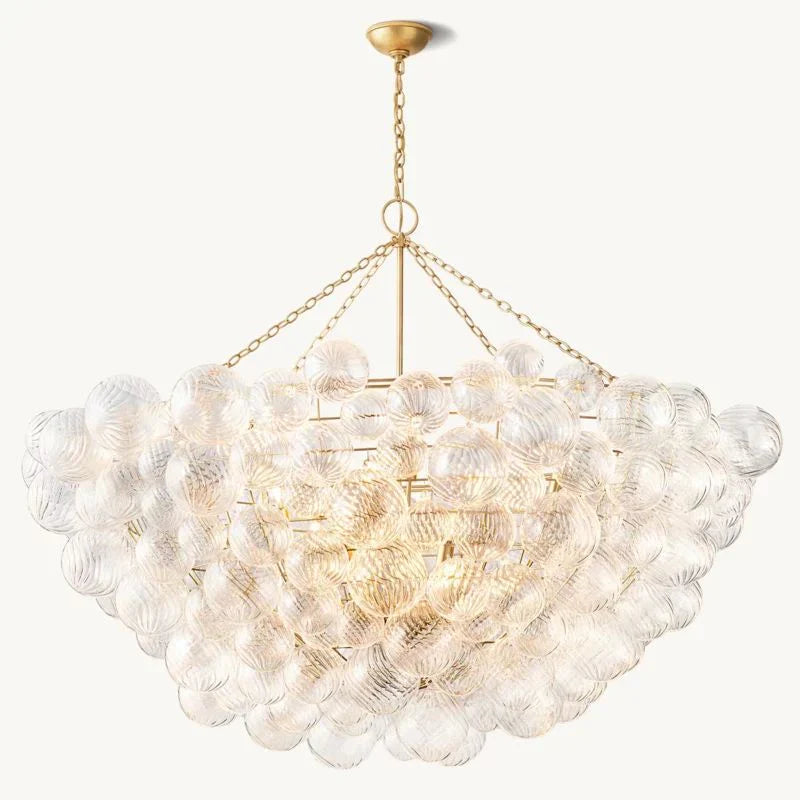 Tammy Round Glass Ball Chandelier - 66