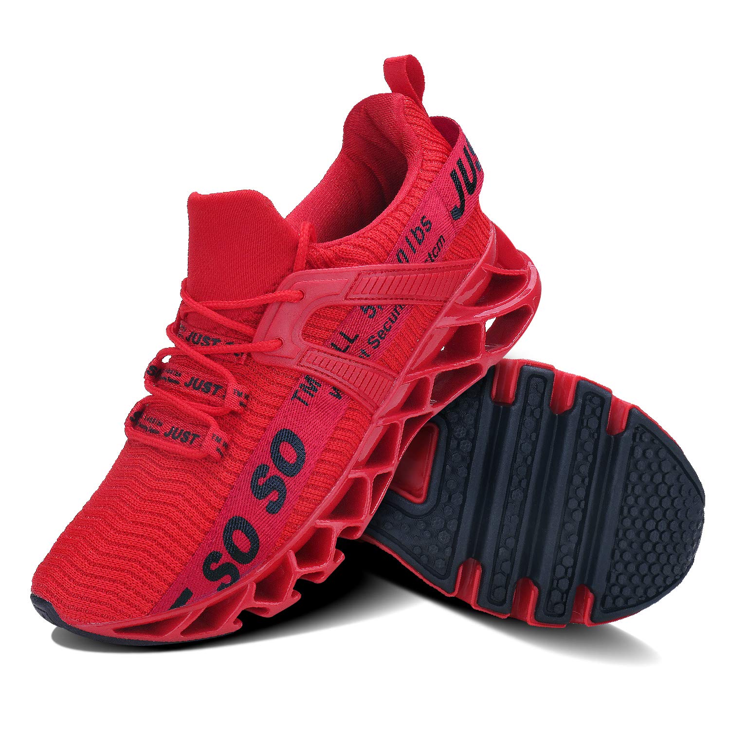 Men's Running Shoes - Non-Slip Blade Design Walking Sneakers for Jogging, Gym Workouts & Daily Wear