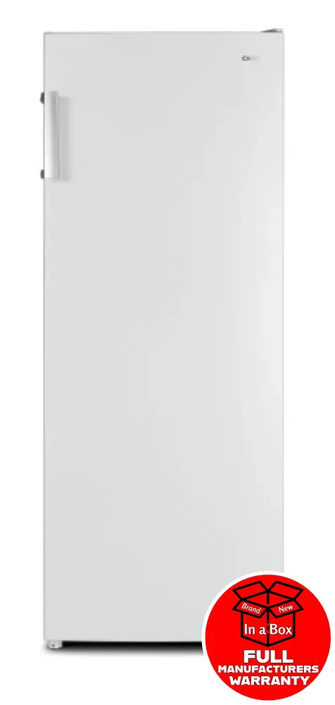 CHiQ CSF166NW 166L Single Door Frost Free Freezer - Compact Energy Efficient Refrigerator for Small Apartments, Dorms & Offices - Perfect for Storing Frozen Foods, Ice Cream & Beverages