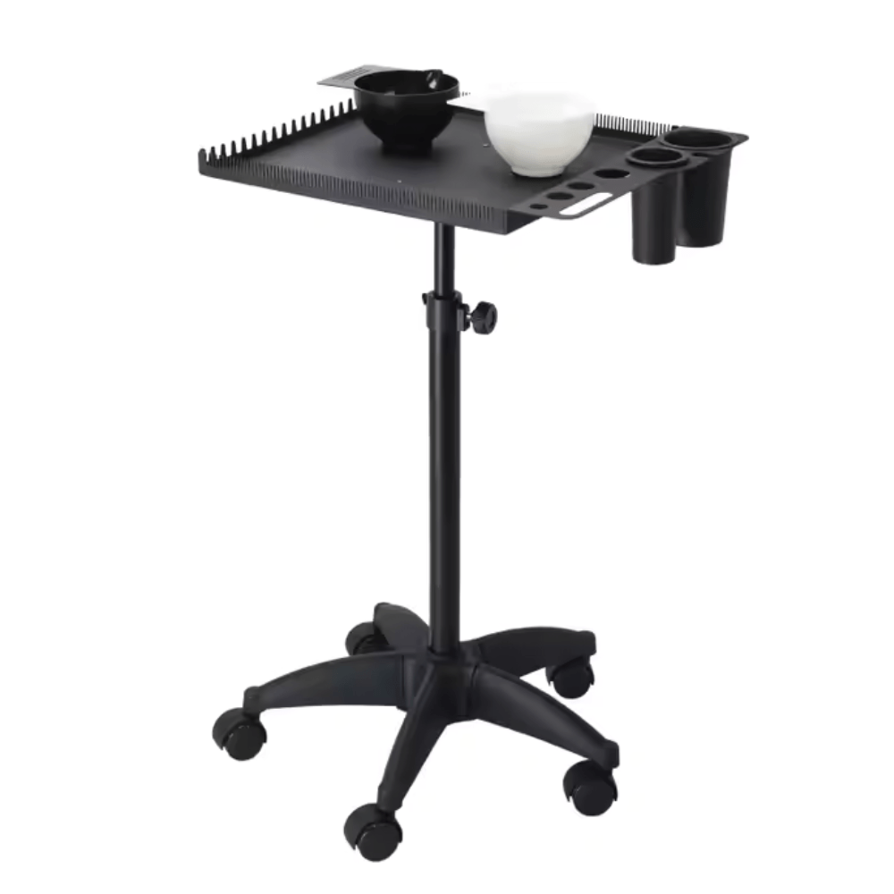 Professional Salon Trolley Cart with Tool Tray - BCS 188 | Mobile Hair Extension & Spa Storage Organizer for Salon, Beauty Shop & Home Use