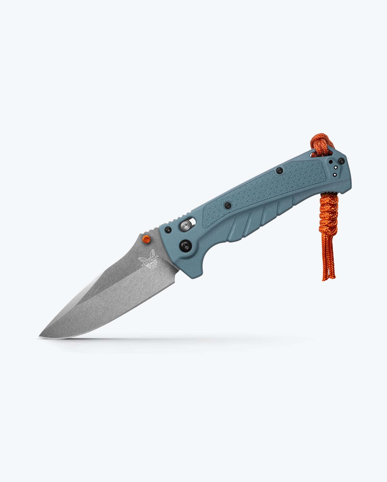 Adira™ Tactical Folding Knife - Depth Blue Grivory® Handle with Drop Point Blade | Outdoor Survival, Camping, EDC & Everyday Carry Knife