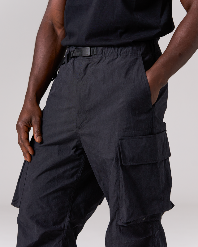 Indigo Cotton/Nylon Pants for Men - Lightweight, Durable & Comfortable Outdoor Hiking, Travel & Casual Wear