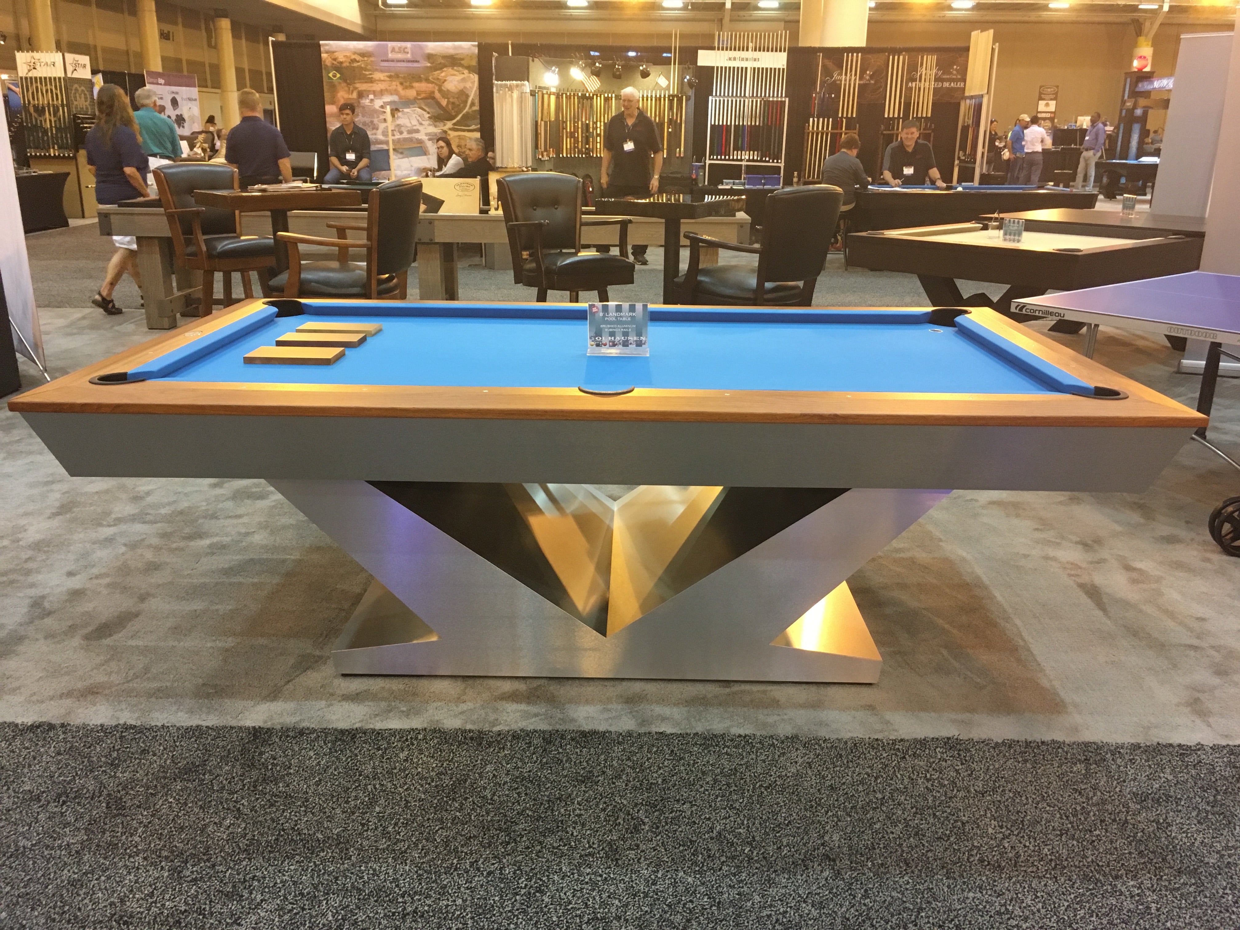 Olhausen Landmark 8-Foot Pool Table - Professional Billiards Table for Home Game Room, Bar & Entertainment - Perfect for Family Fun & Competitive Play