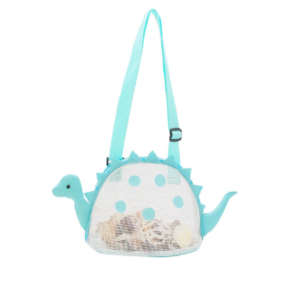 Dinosaur Shaped Kids Beach Bag - Portable Multi-Purpose Storage Bag for Sand Toys, Swim Gear & Outdoor Activities