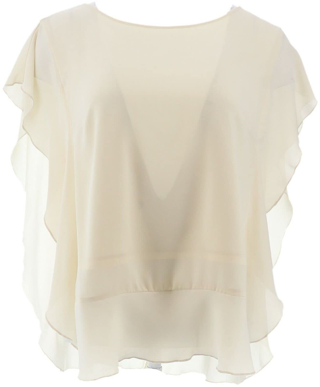 Laurie Felt Butterfly Silver Blouse A352566 - Elegant Women's Top for Party, Wedding & Special Occasions