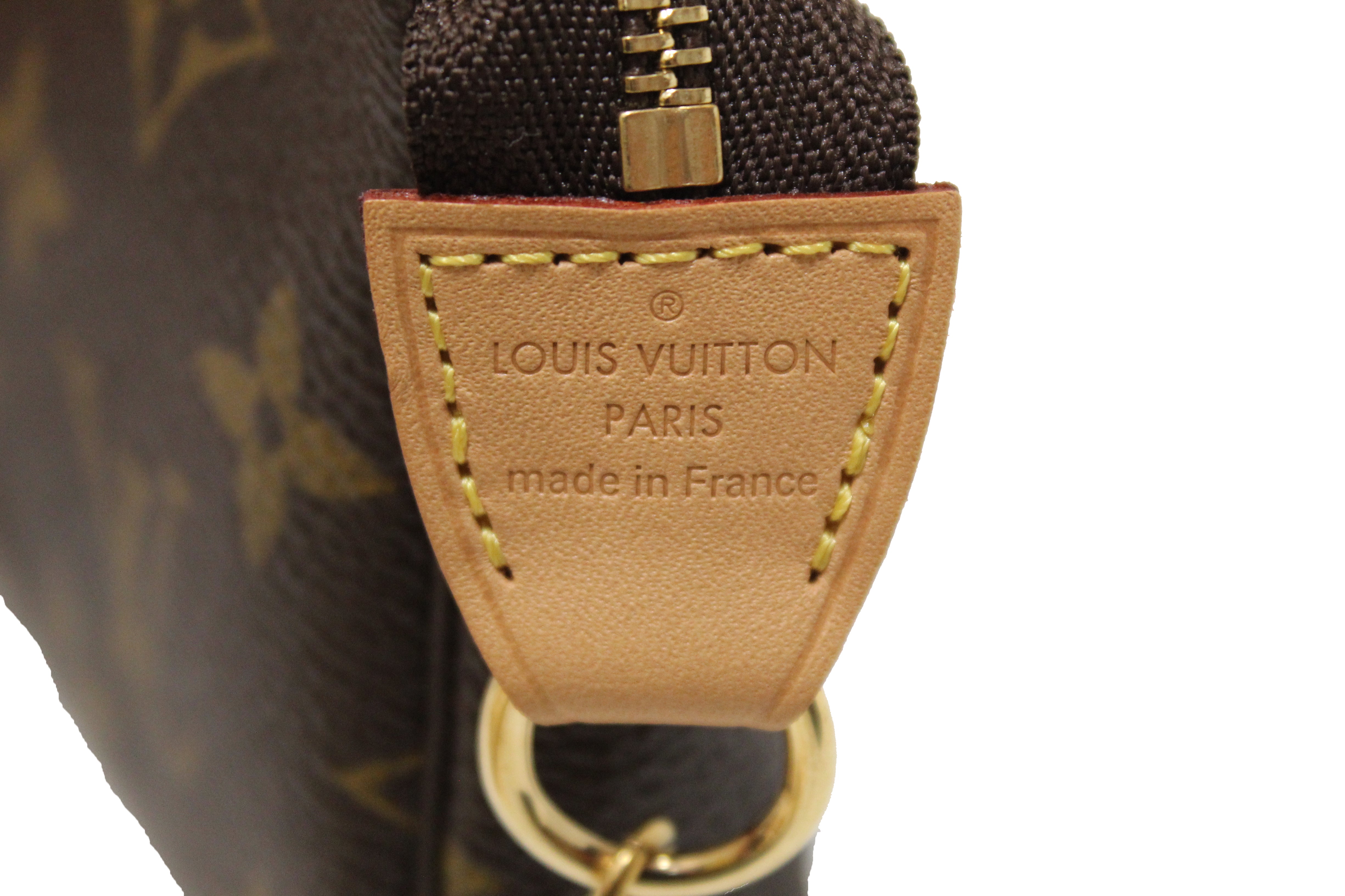 Authentic Louis Vuitton Monogram Canvas Mini Pochette Crossbody Bag - Luxury Women's Clutch Purse for Evening Parties, Date Night & Travel Accessories