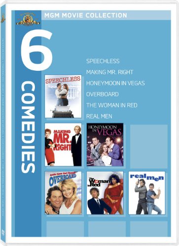 Best MGM Comedy Movie Collection - 6 Classic Films (Speechless, Making Mr. Right, Honeymoon in Vegas, Overboard, The Woman in Red, Real Men) - Perfect for Movie Nights, Gifts & Comedy Lovers