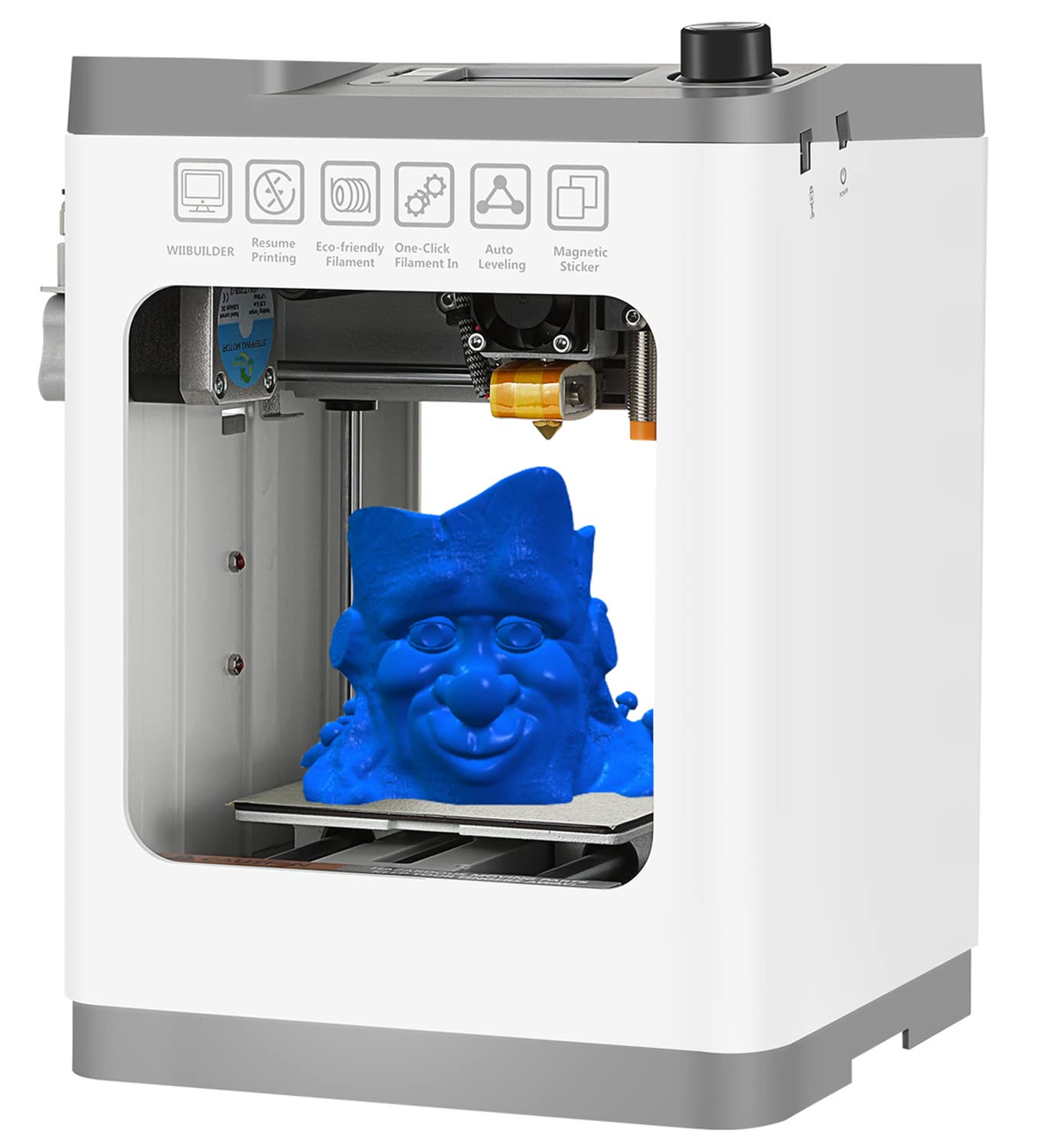 WEEDO TINA2 Mini 3D Printer for Kids & Beginners - Fully Assembled FDM Printer with Auto Leveling & Removable Build Plate | Supports PLA/TPU Filament | Perfect for Home, School & STEM Education Projects