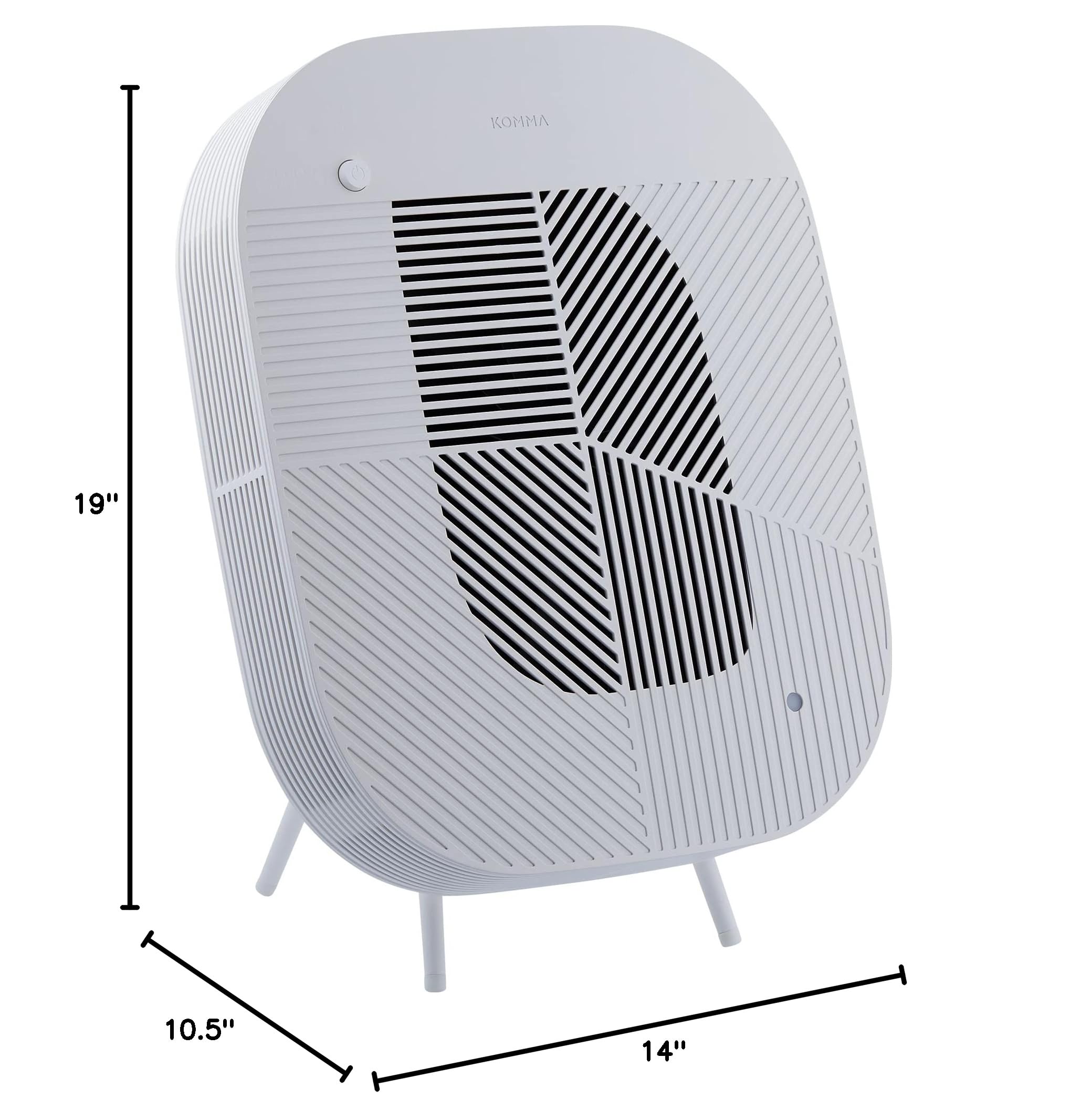 KOMMA Lov Air Purifier for Bedroom - 3.1