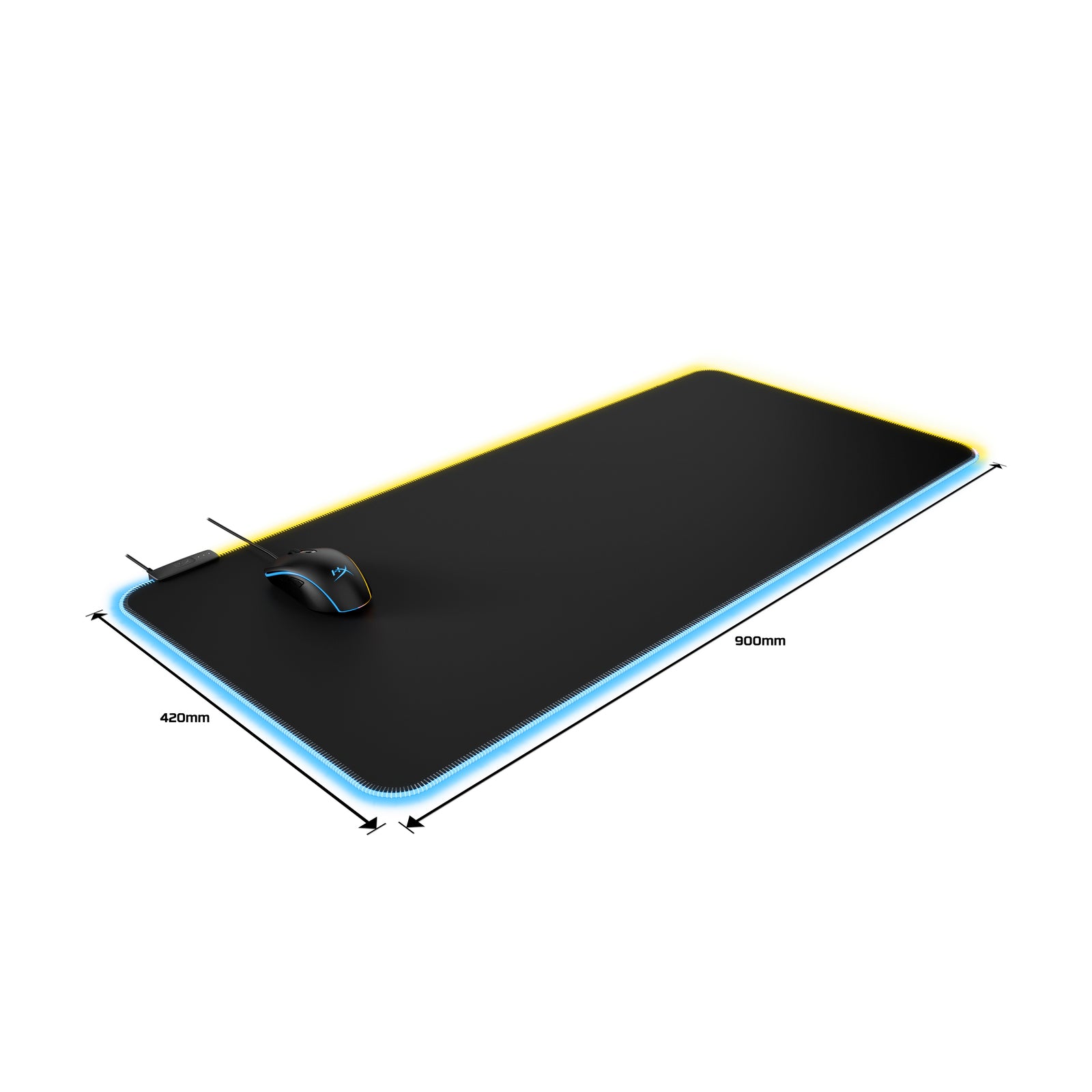 Pulsefire HMPM1R A XL Gaming Mouse Pad - Non-Slip, Large Extended Surface for PC, Laptop & Office Use - Perfect for FPS, MOBA & Esports Gaming