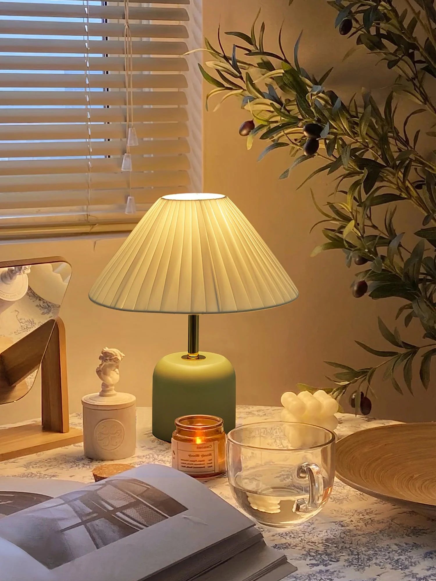 Nordic Style Modern LED Desk Lamp - Adjustable Brightness for Home Office, Study, and Reading - Perfect for Workspaces, Bedrooms & Dorm Rooms