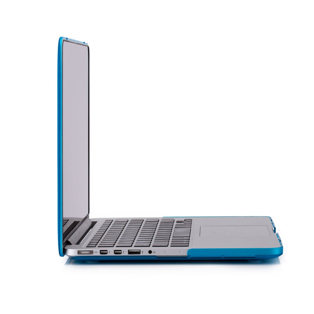 Durable Plastic Hard Shell Case & Keyboard Cover for MacBook Pro 13 inch (2012-2015 Models A1502 & A1425) - Light Blue | Protective Cover for Old Version MacBook Pro Retina 13